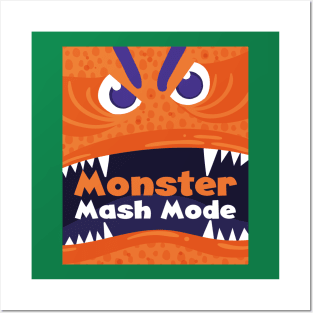 monster mash mode Posters and Art